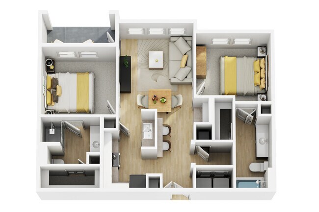 Unit 1233 5111 floor plan