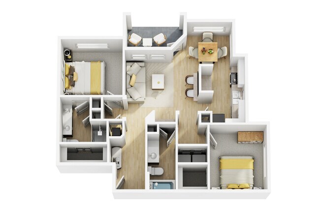 Unit 1110 1110 floor plan