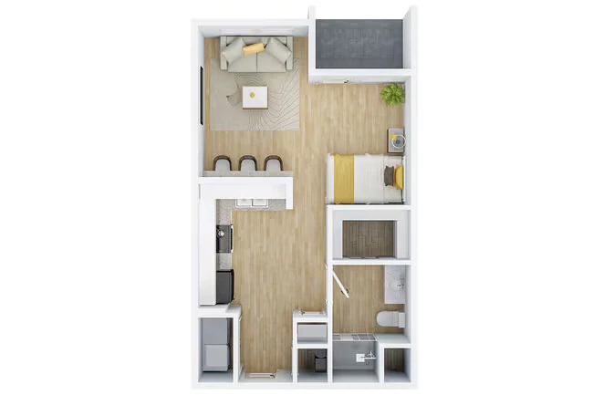 Unit 1111 1111 floor plan