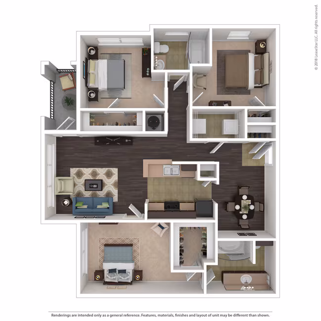 Unit 11205 11205 floor plan