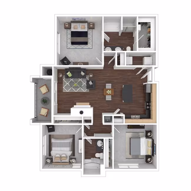 Unit 732 732 floor plan