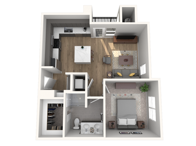 Unit 1-07101 1-07101 floor plan