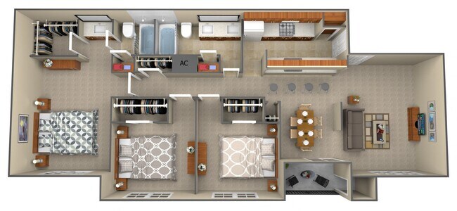 Unit 2405 2402 floor plan