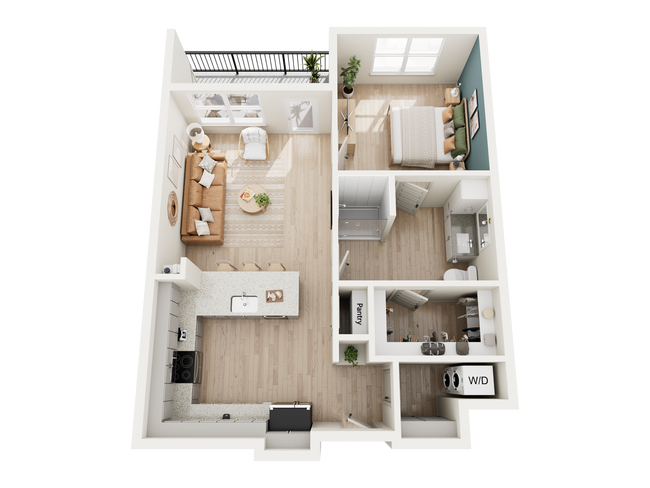 Unit 1383 1383 floor plan