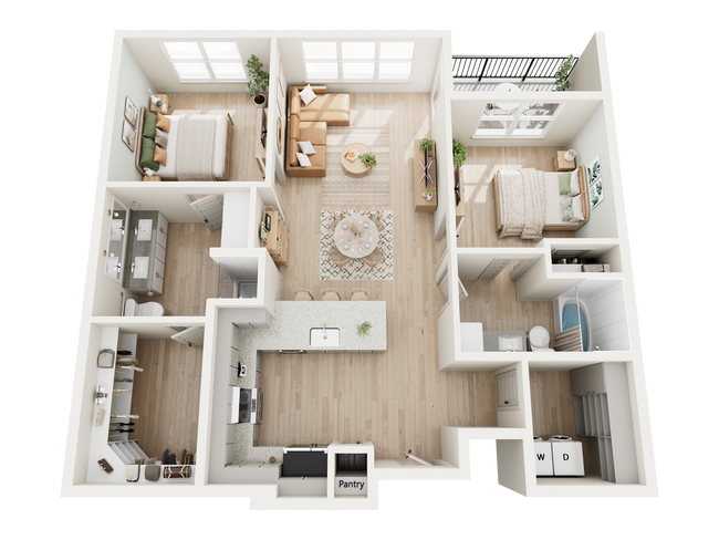 Unit 1205 1205 floor plan