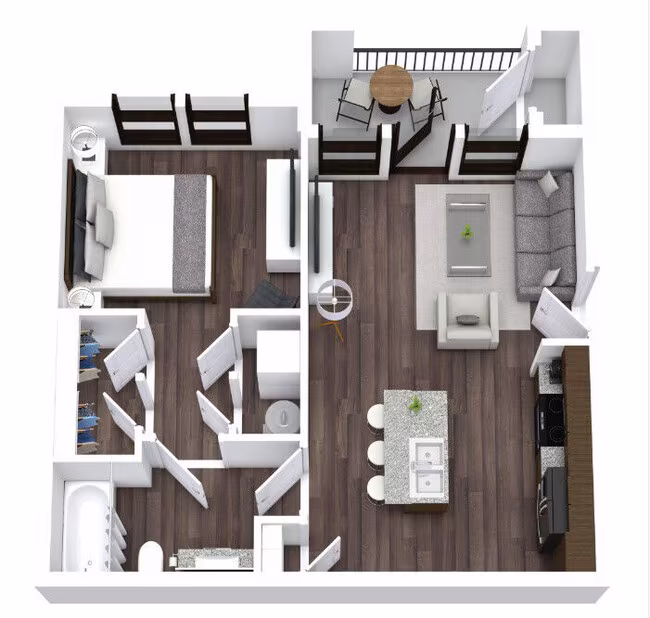 Unit 4106 4106 floor plan