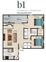 B1 S1308 floor plan