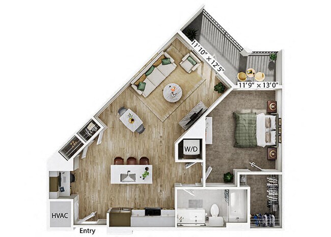 Unit 2312 2312 floor plan