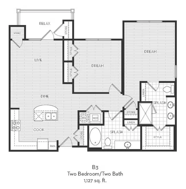 B3 9311 floor plan