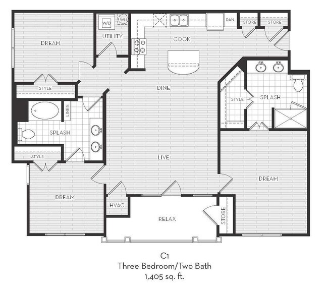 C1 1201 floor plan