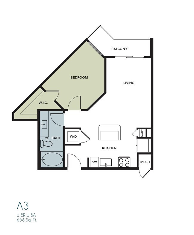 Unit 1130 1130 floor plan