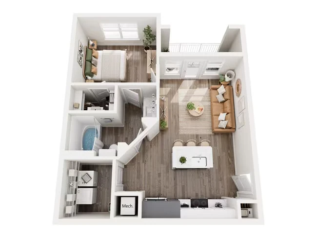 Unit 6308 6308 floor plan