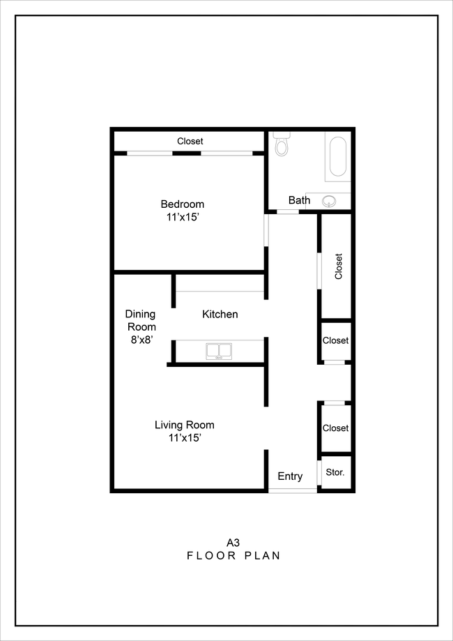 A3 H6 floor plan
