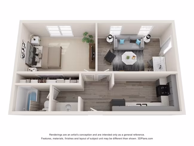 Unit 273 247-R floor plan