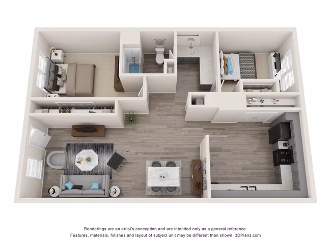 Unit 147 263-R floor plan