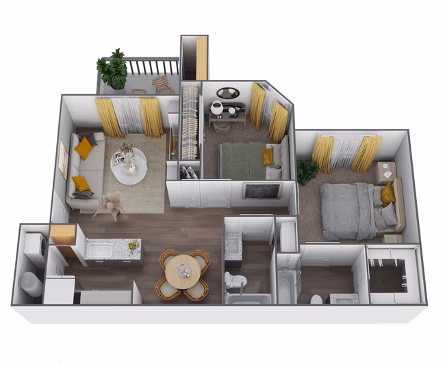 Unit 0736 0736 floor plan