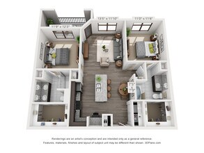 Anaqua 1110 floor plan