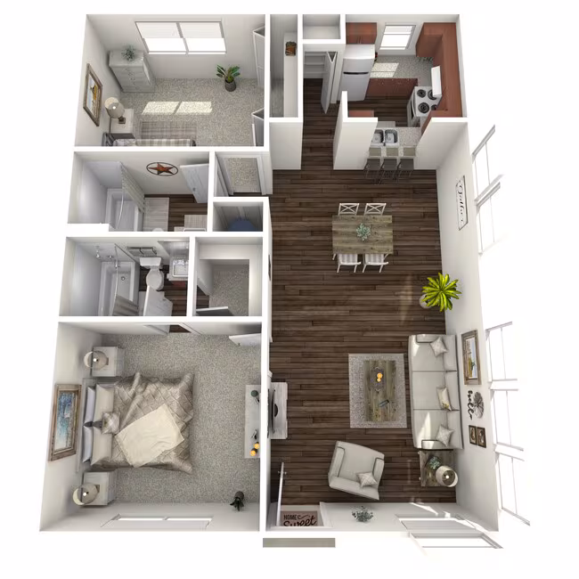 Unit 3011 3011 floor plan