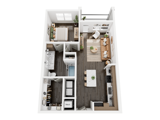 Unit 1104 1104 floor plan