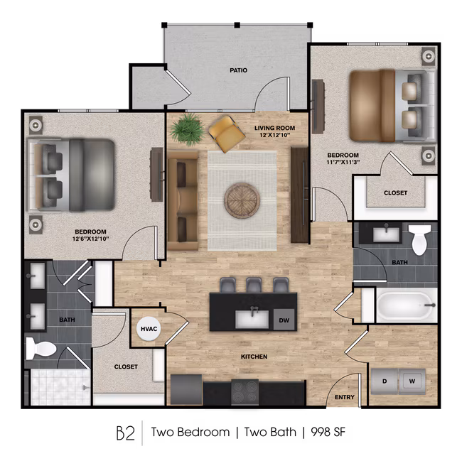 Unit 4310 8110 floor plan