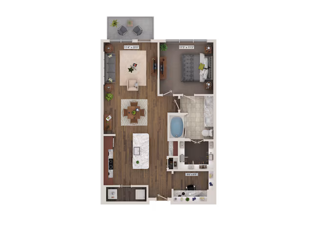 Unit 3143 3143 floor plan