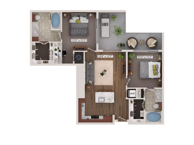 Unit 6124 6124 floor plan