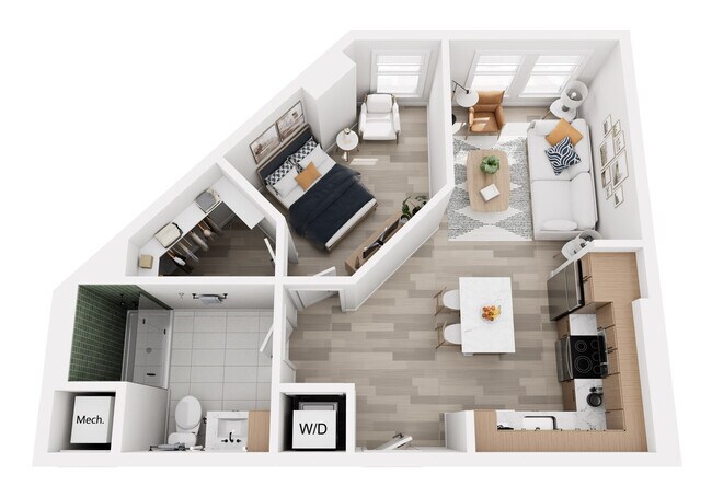 Unit 623 623 floor plan