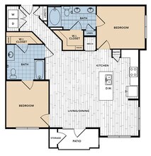 Unit 2110 2110 floor plan