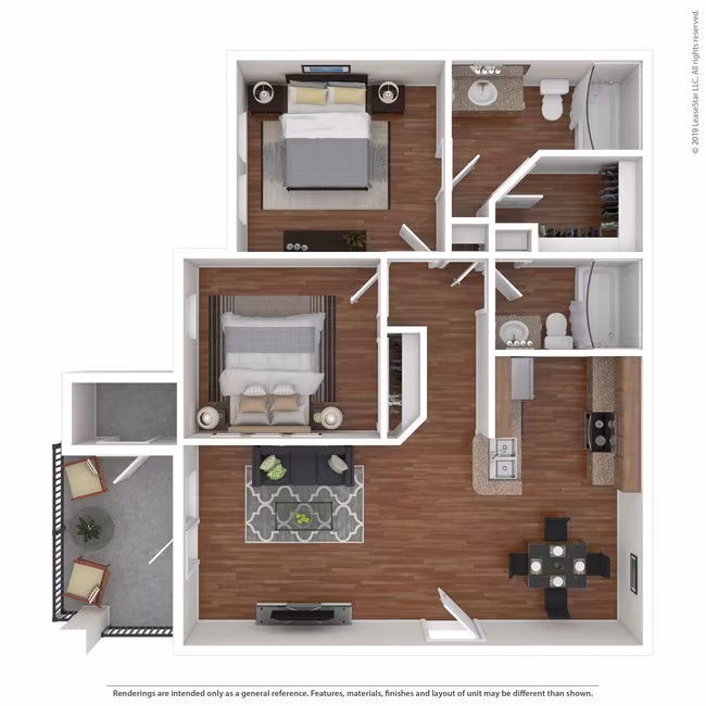 Unit 12204 12204 floor plan