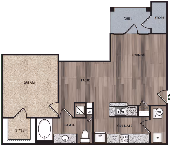Unit 1233 1233 floor plan