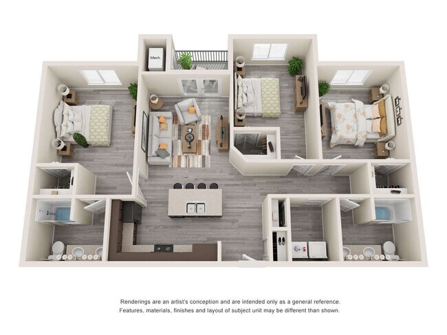 Unit 5214 2302 floor plan