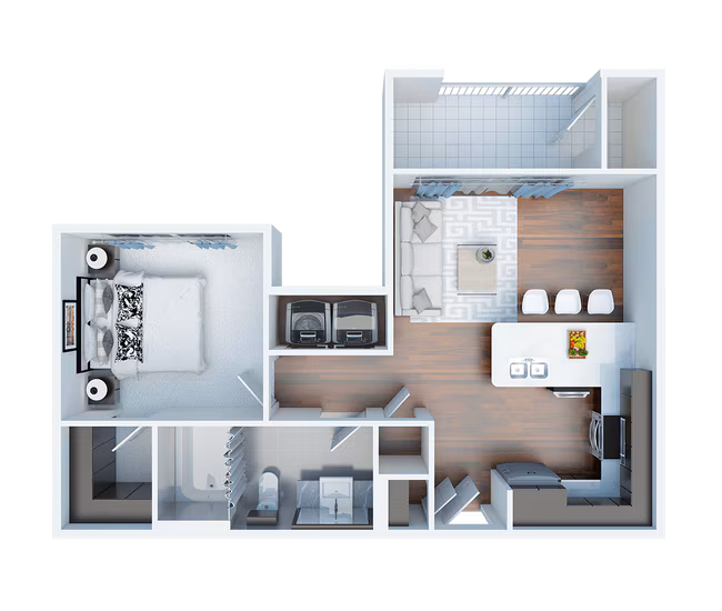 Unit 7303 7303 floor plan