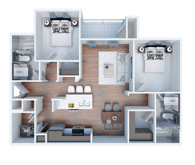 Unit 2101 2108 floor plan