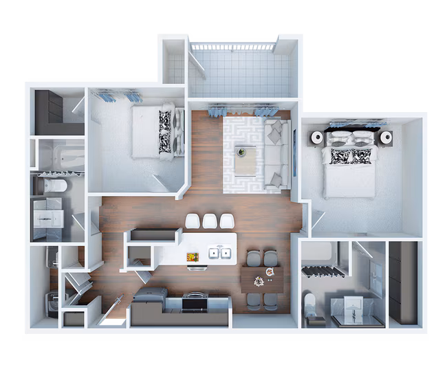 Unit 6205 6205 floor plan