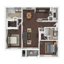 2B 0831 floor plan