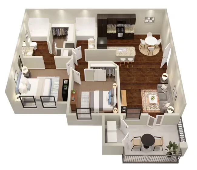 B1 07203 floor plan