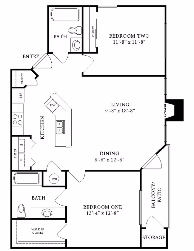 Unit 2606 2606 floor plan
