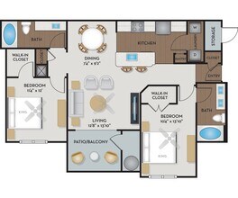 Bandera 1632 floor plan