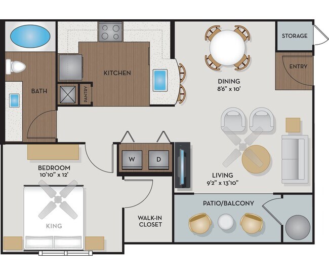 Unit 814 924 floor plan
