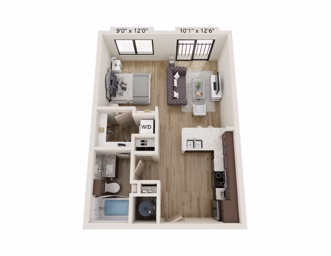 Unit 2115 2215 floor plan