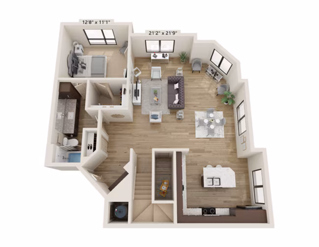 Unit 2110 2110 floor plan