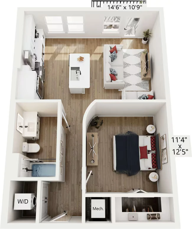 A1 09109 floor plan