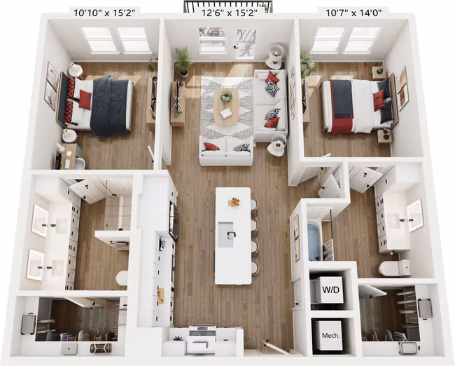 B1 11105 floor plan