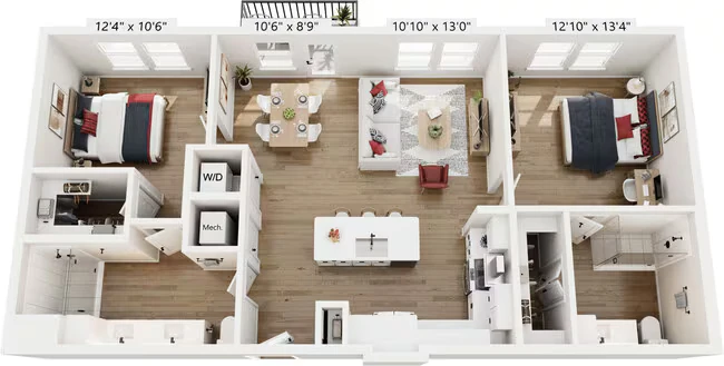 B2 12302 floor plan