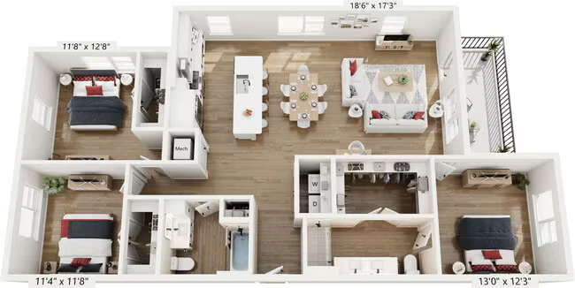 C2 11211 floor plan