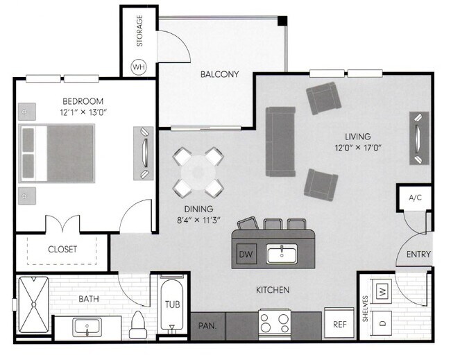 Unit 12205 12205 floor plan