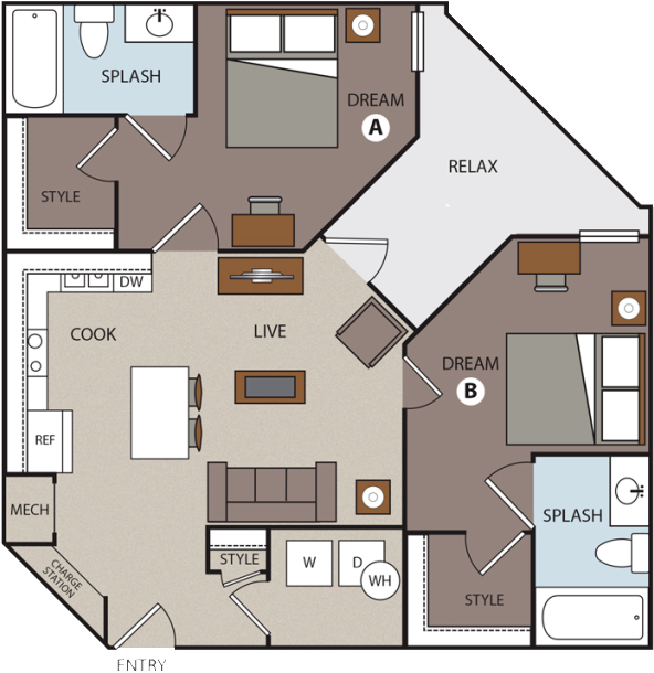 Unit Private Private floor plan