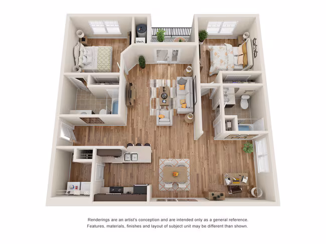 Unit 3303 3206 floor plan