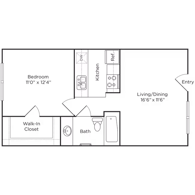 Unit 0121BE 0121BE floor plan