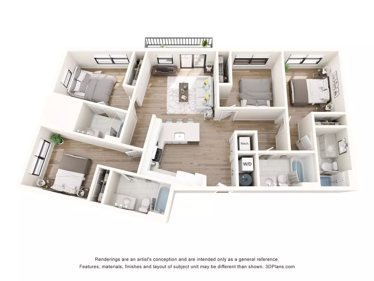 Unit 101 101 floor plan